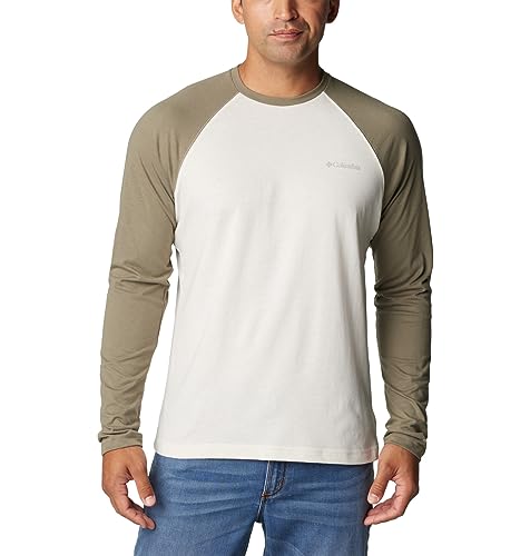 Amazon.com: Columbia Men's Thistletown Hills Raglan Tee, Chalk