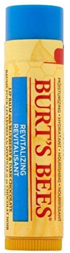Burt's Bees Revitalizing Lip Balm with Blueberry & Dark Chocolate, 0.15 oz (Pack of 11)
