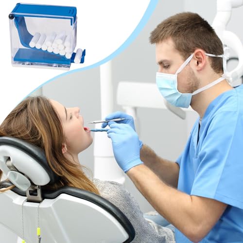 Caja de almacenamiento para algodón dental y organizador de suministros médicos para clínicas 2