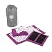 Produktbild Bodhi VITAL Akupressurmatte Deluxe-Set Spiky | Fakirmatte im Set mit Nadelkissen, Fußmatte & Tasche | Selbstmassage für zu Hause | Massagematte gegen Nacken & Rückenschmerzen | aubergine