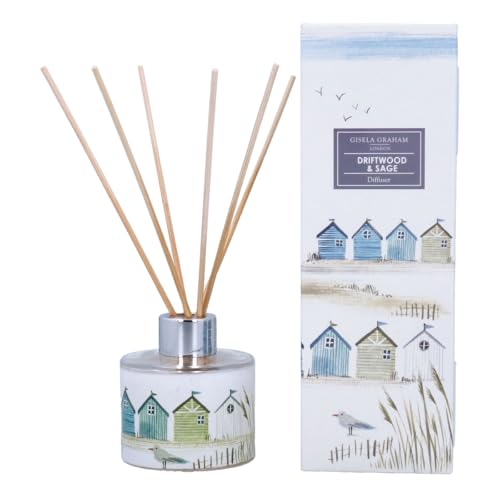 Difusor de varillas Gisela Graham Driftwood y Salvia miniatura 1