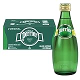 Perrier Sparkling Mineral Water 11 oz (24 Bottles)
