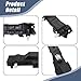 XQSMWF Front Bumper Support Bracket, Fit for Kia Rio EX LX SX 2012-2017 1.6L l4, Replacement 865141W200 865131W200, Front Left & Right Side Bracket Bumper Mount Support