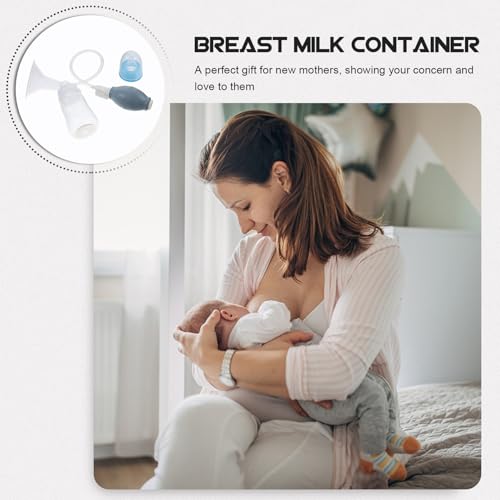 Kit Extractor Manual de Leche Materna Portátil de Silicona y PP miniatura 7