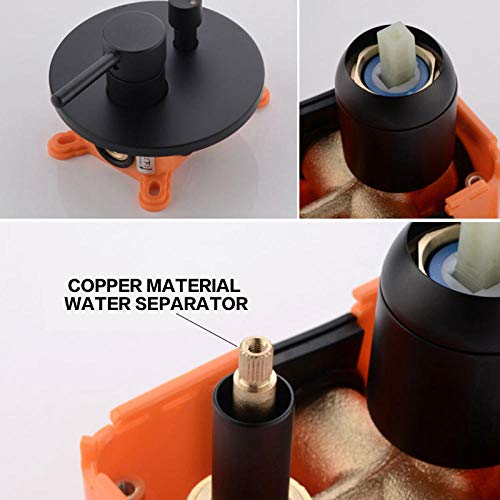 Ensemble de douche encastrable en laiton pour optimiser l'espace douche - 4