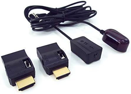 HDMI IR Extender to Control A/V Devices for Greater Distance up to 70ft Infrared IR Extender kit Include IR Receiver+IR Emitter+HDMI Adapter