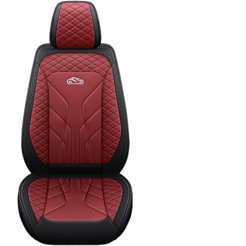 Housses de siège auto universelles rouge pour Seat Leon Ibiza Arona
