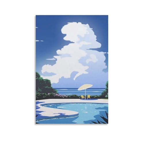 Hiroshi-Nagai i䔎̉ (45)  |X^[ LoX EH[A[g 摜 G  |p ǂ̊G  \t@̔wiG24x36inch(60x90cm)