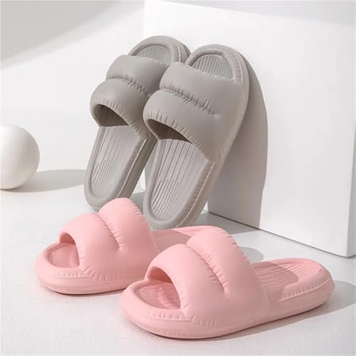 Zapatillas de verano con suela suave y diseño esponjoso para mujer 3