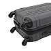 Wrangler Astral Hardside Luggage, Dark Shadow, 22-Inch Carry-On