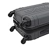 Wrangler Astral Hardside Luggage Dark Shadow 20 Inch Carry On