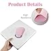 Elegaperm 2pcs Laptop Mouse Holder, Mouse Holder for Laptop Simple Appearance, Lightweight Mouses Pouch for Laptops, Wireless Mouses Holders Strong Adhesive for Tablet, Laptops(Pink)