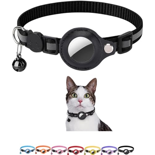 Collier GPS-Tag pour Chat &Eacute;tanche et R&eacute;fl&eacute;chissant &ndash; Anti-Perte sans
