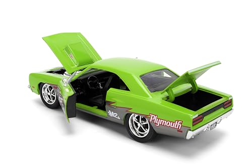 Jada Toys Bigtime Muscle 1:24 1970 Plymouth Road Runner miniatura 5