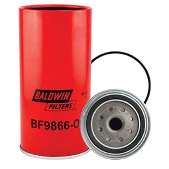 Baldwin Fuel/Water Separator Filter with Open End fits John Deere 7230R 8245R 8270R 8295R 8320 8320R 8335R RE532952 fits Wix 33969 fits Fleetguard FS1096 fits Baldwin BF9866-O fits Donaldson P552952