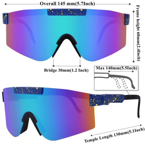 Sport Polarized Baseball Sunglasses For Youth Women Men Uv400 Protection Outdoor Cycling Sunglasses Goggles Riding #TOP4
