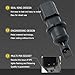 TNAIYH Car Air Intake Temperature Sensor, OEM# 4606487AA Vehicle Air Temperature Sensors, Automotive Repair Replacement Accessories, Compatible with Wrangler Stratus Caravan