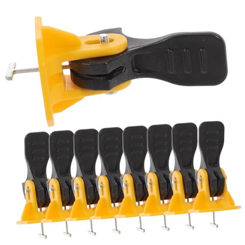 Tofficu 50pcs Tile Leveling System Kit Tile Spacers Leveler Cards for Floor Installation