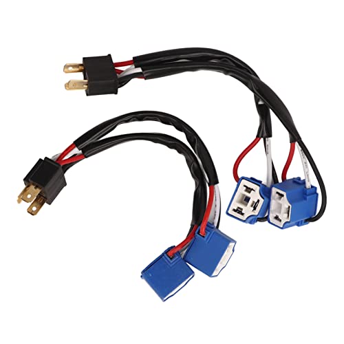 Novazen ​​par De Soquetes De Cablagem H4 9003 Macho Para Fêmea, Divisor De 2 Vias Para Conectividade