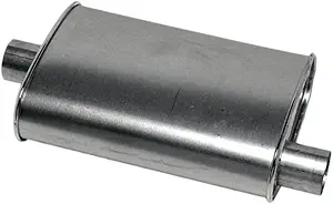 Thrush Turbo Performance Muffler (2.25" Inlet/Outlet Offset Outlet)