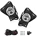 Remarkable Power FL7003 Fit For 2016-2017 Toyota RAV4 Front Pair Fog Lights Bumper Lamps Set Clear