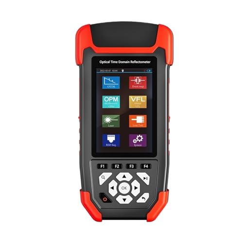 光パワーメーター、 OPM VFL OLS イベントマップイーサネットケーブルテスター 24/22dB 光ファイバーテスター付き光ファイバー反射率計 、精密測定