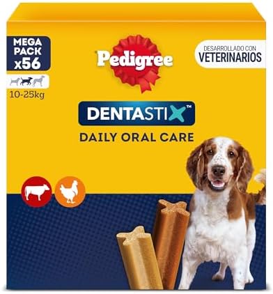 Pedigree Dentastix Snack Dental para la Higiene Oral de Perros Me...