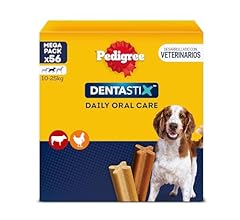 Pedigree Dentastix Snack Dental para la Higiene Oral de Perros Medianos (1 Pack de 56ud)