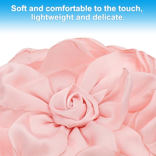 Image of PATIKIL Rose Flower Hair Clips, Fabric Brooch Pins for Women Wedding Party Dance Dress Clothes Accessories Valentine's Day Gifts