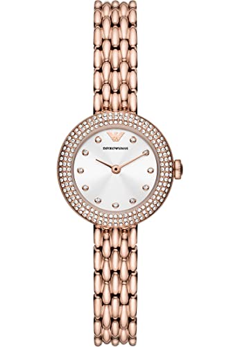 Montre femmes Emporio Armani AR11415 en acier rose dorée 26mm