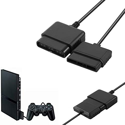 2Pack Ps2 Controller Extension Cable Cord 6Ft/1.8M Controller Extension For Playstation Ps1 Ps2 Game Console #TOP5