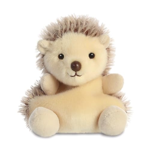 Aurora Palm Pals, Hedgie The Hedgehog Soft Toy,for ages 0+, 33470, 5 inches, Brown