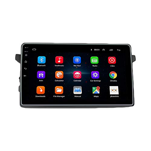 Android 10 Autoradio Car Navigation Stereo Multimedia Player GPS Radio IPS 2.5D Touch Screen for Suzuki CELERIO/AITO-Small 2014-2019