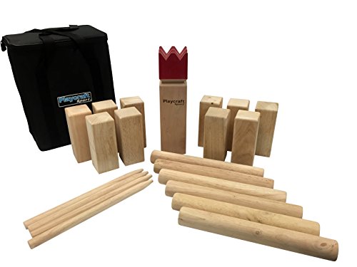 Playcraft Sport Deluxe Hardwood Kubb Game Set - //coolthings.us
