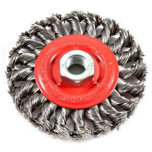 Industries Inc 72759 Brush Wire Wheel Knot 4 x .012 in.