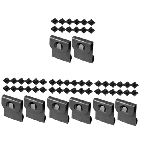 Image of HOMSFOU 400pcs Hooks for Photo Frames No-Drill Hooks for Picture Hanging Easy Install Frame Clips for Artwork Home Decor and Scrapbooking
