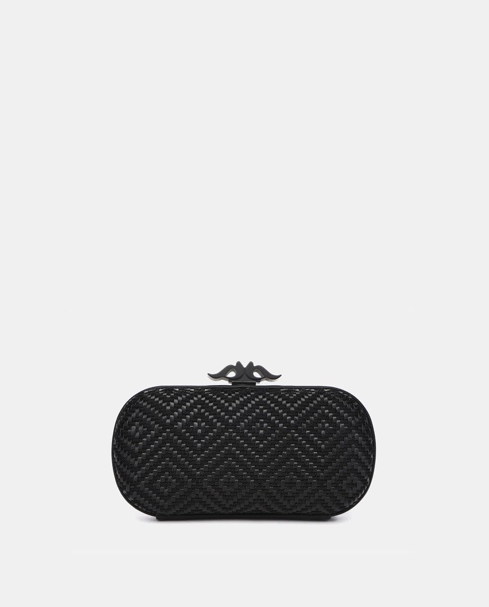 Abbacino clutch de fiesta con estampado geométrico