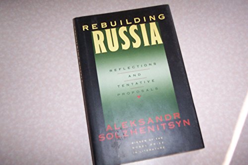 Rebuilding Russia 0374173427 Book Cover