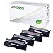 Produktbild 4 Toner kompatibel mit CLP-320 für Samsung CLP-325, CLX-3180, CLX-3185 - Schwarz 1.500 Seiten, Color je 1.000 Seiten