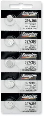Energizer Silver Oxide Watch Battery 397/396 Button Cell