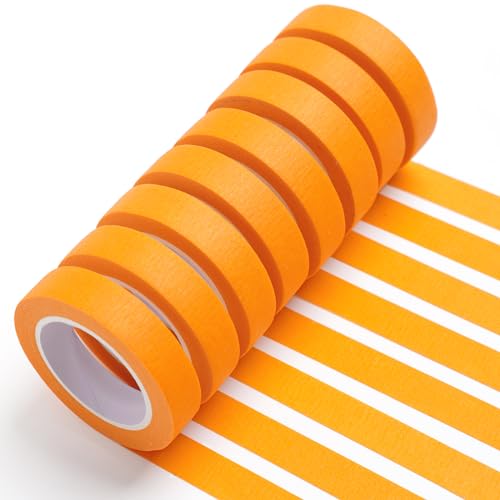 8PCS Colored Masking Tape for Crafts and Labeling