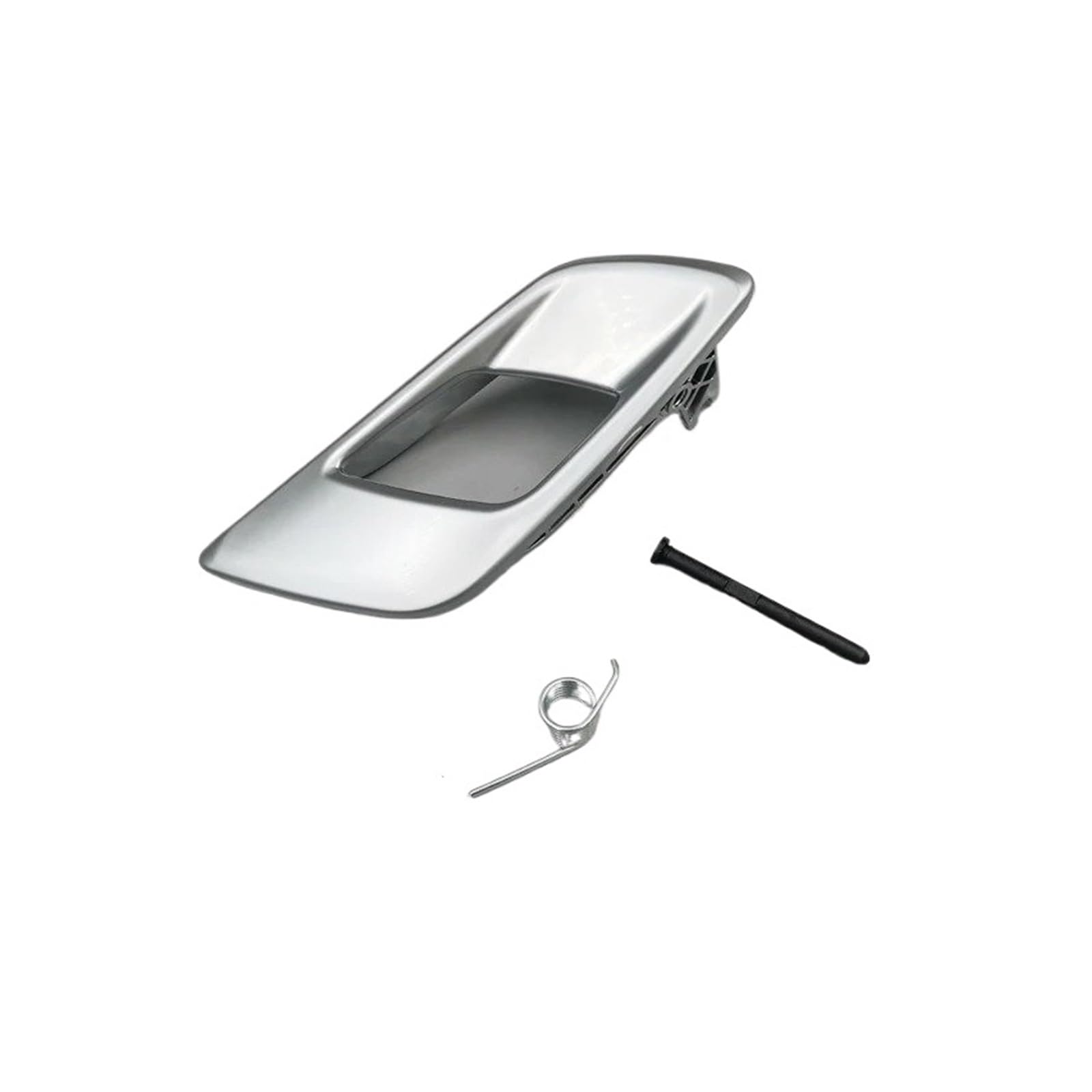 Wjwftcmk for for Ranger 2012-2019 for Everest 2015-2019 Door Inner Handle Chrome and Silver Left Handle(Matt Silver R)