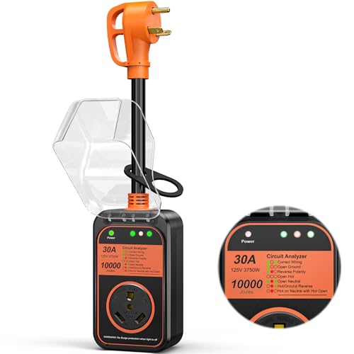 MILLIONHOME RV Surge Protector 30 Amp...