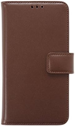 Samsung Galaxy S6 Edge Plus Case Genuine Leather Wallet Case Naborsa Case S6 Edge Plus (Brown)