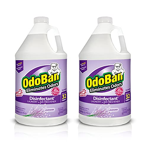 Image of OdoBan Disinfectant Concentrate and Odor Eliminator, 2 Gallons, Lavender Scent