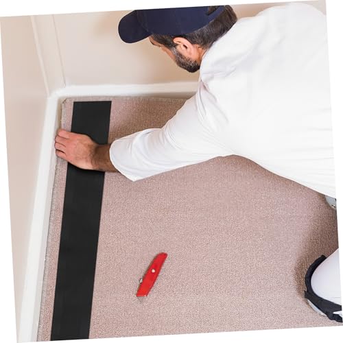 Angoily Protector de Cable con Gancho y Correa para Piso, Cubierta para Cable para Organización de Cables en Alfombras y Bajo Escritorios miniatura 4