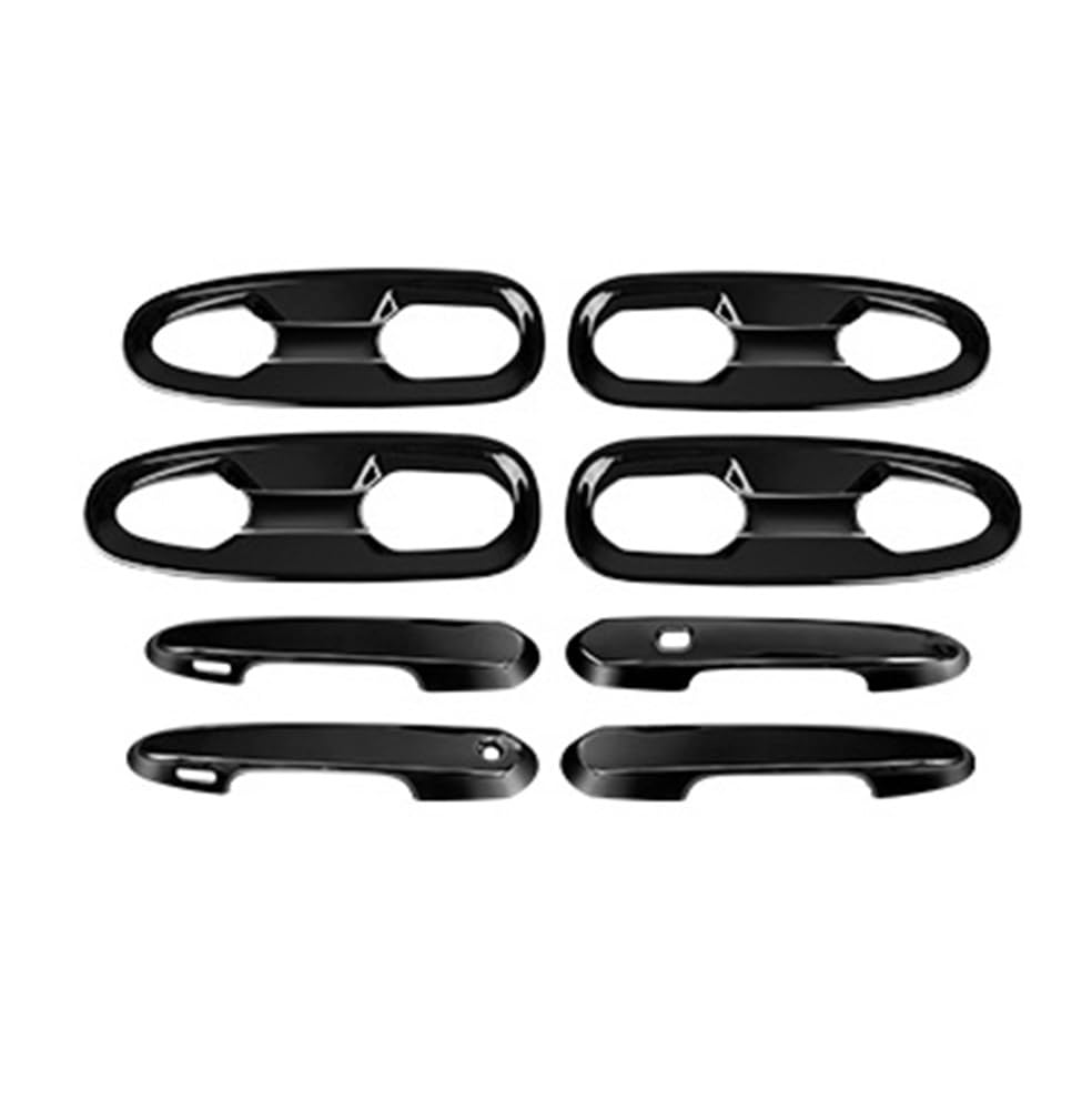 Ymyyqw Type D Lhd Car Outer Door Handle Car Accessories Plastic Carbon Fiber Lhd Door Handle Cover Trim For Sienna Xl40 2022 2021