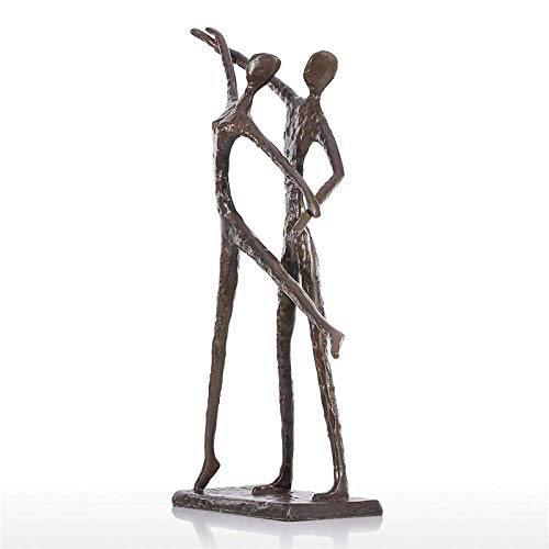 Figurine animale double danse décoration maison salon cocooning