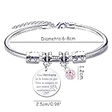 XWXWXW Pulsera para Hermana Regalos Hermana Originales Pulsera Regalo Hermana...