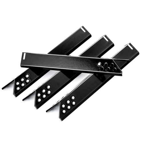 BG2824B Heat Plates Grill Replacement Parts for Expert 4 Burner Gas Grill Parts 15.5 L BG2824BP BG2824BN 38561 98561 5210050 Heat Tent XG17-096-034-04 XG16-096-034-00 Procelain Steel Heat Shield
